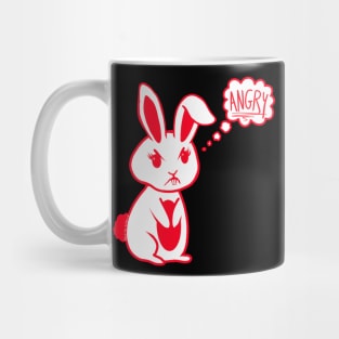 Angry Bunny Rabbit Mug